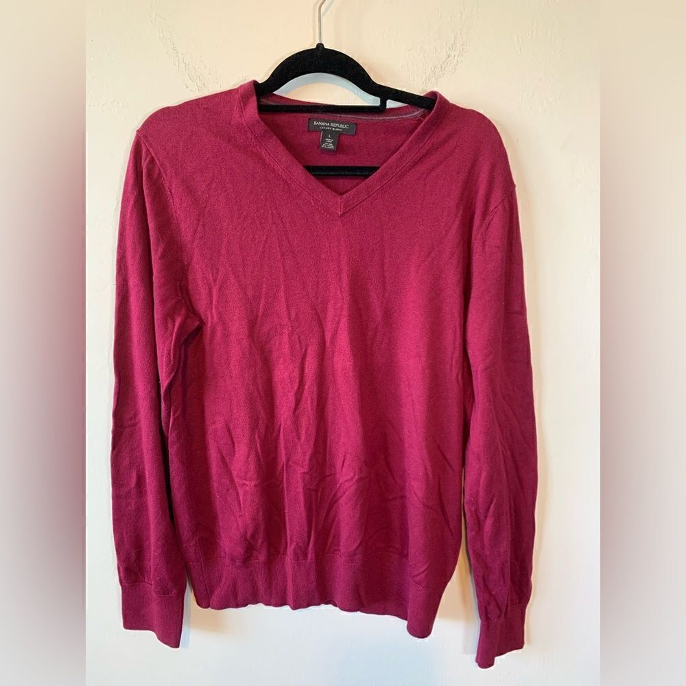 Banana Republic Silkcashmere Blend Sweater Size L